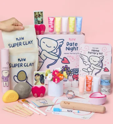 Date Night Home Pottery Kit