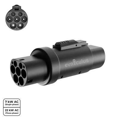 Adapter Type 2 to GBT (Single-phase/ 3-Phase) for Chinese EV