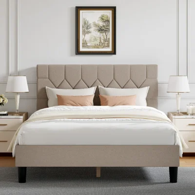 Aspen Bed Frame with Adjustable Headboard