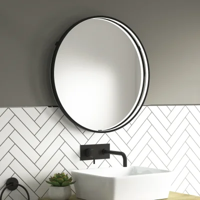 Luna Round LED Bathroom Mirror