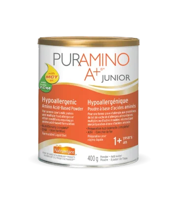 Puramino A+ Jr. Hypoallergenic Infant Formula, Powder, 400g