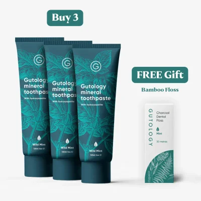 Gutology Hydroxyapatite Toothpaste - 90 Day Plan