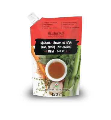 Organic Beef Bone Broth, 420ml, Frozen
