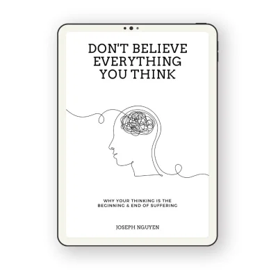 Don't Believe Everything You Think (Kindle & ePub)