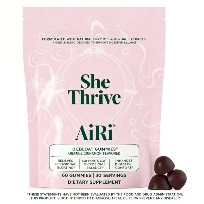 She Thrive Debloat Gummies