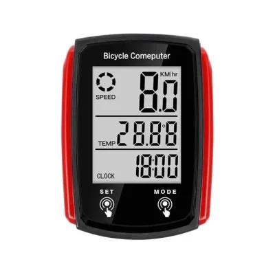 Digitaler Fahrradcomputer mit Tachometer & Kilometerzähler