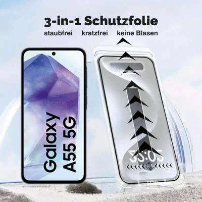 3 in 1 Schutzfolie - Samsung-A