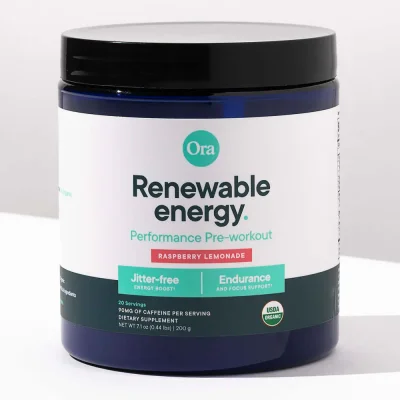 Organic Pre-Workout Powder