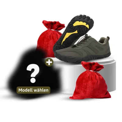 Everest Pro Geschenkpaket – Wasserabweisende Herbst-Barfußschuhe mit sicherem Halt & warmem Futter