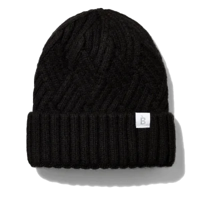 Silk Lined Cashmere Blend Beanie