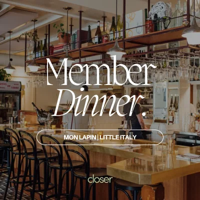 Member Dinner 11.28.25 | Montreal [New Member]