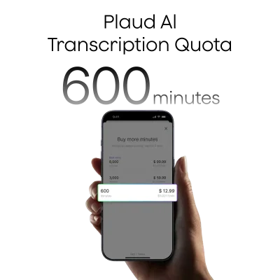Plaud Intelligence Add-On Extension (600 mins)