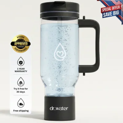 HydroTumbler 32oz  – 5000 PPB Hydrogen Water Bottle