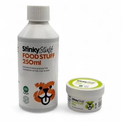 Food Stuff 250ml & Free Dog Stuff 45g - Soothe Itchy Irritated Skin