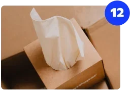PlantPaper Tissues - 12 Boxes