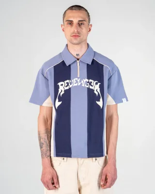 POLO PATCHWORK [BLEU]