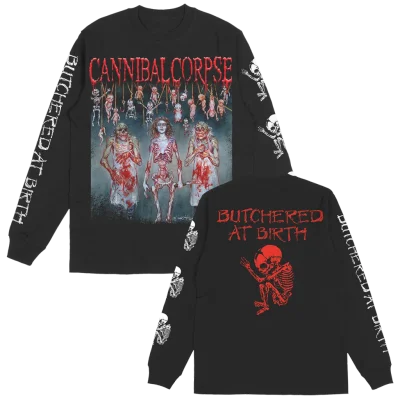 Butchered At Birth Alternate Cover Long Sleeve (Black)