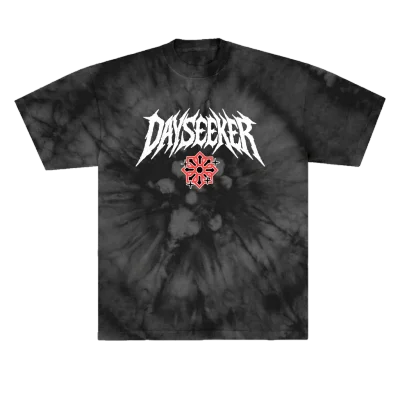 Red Moon Skull Dye Tee