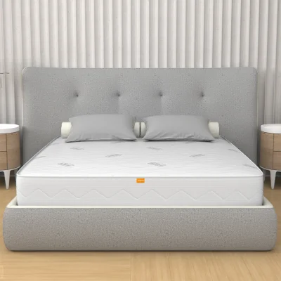 Materasso Memory Foam Alto 20 cm - Rivestimento Silver, Antibatterico, Antiacaro |  Dimora