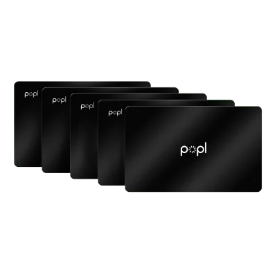 Popl Card 5-Pack | Digital Business Cards