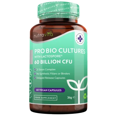 60 Billion CFU Bio Cultures Complex