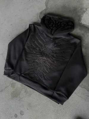 “Ghoul” Zip-Up (Black)