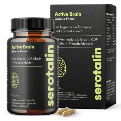 🎁 serotalin Active Brain Genius Focus¹ (100% off)