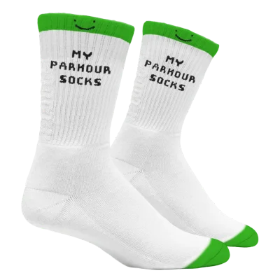 Dream "My Parkour Socks" White Socks