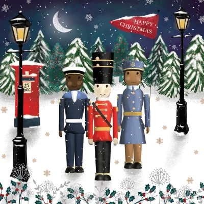 Charity Christmas Cards - Military Heroes 10pk