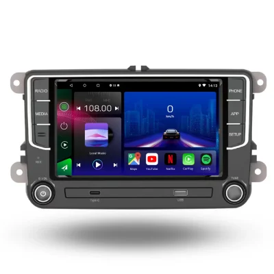 Volkswagen Seat & Skoda 7inch Display Android 15 Car Stereo Head Unit | CarPlay Android Auto