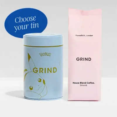 Grind x Pokémon Tin of Coffee