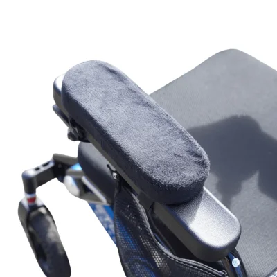 Universal Wheelchair Armrest Cushions Pair with Adjustable Velcro Strap