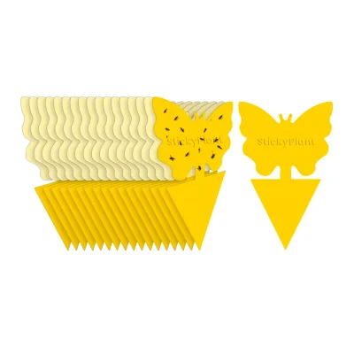 Gnat Sticky Traps for Plants (pack of 10) - StickyPlant™