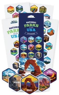 Lets Wander™ Extra National Parks Sticker Sheets