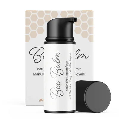 Bee Balm - natürlicher Lippenpflegebalsam mit Manuka Honig, Gelée Royale & Retinol