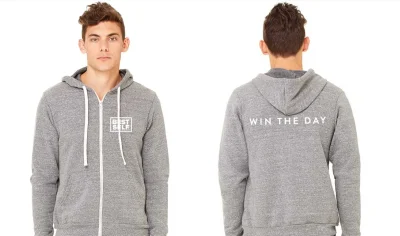 From the Vault - BestSelf Win The Day Hoodie