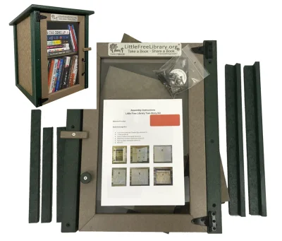 Composite Two Story Forest Kit Little Free Library