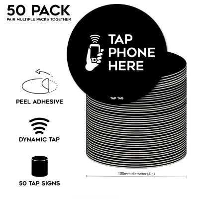 Tap Church Signs (multipack)