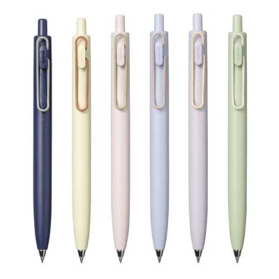 uniball™ ONE F Retractable Gel Ink, Limited Edition Colored Clips