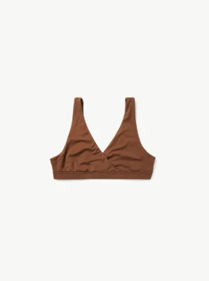 Cleo Crossover Bra Earth