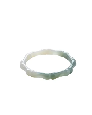 Bambam Bamboo Shaped Skinny Gemstone Bangle