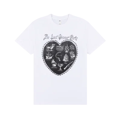 Off White Heart T-Shirt