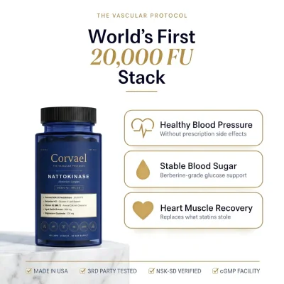 Corvael® Nattokinase Fibrinolytic Complex