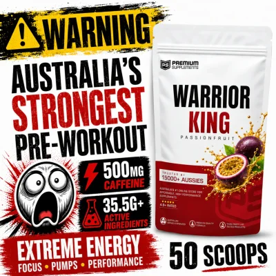 Warrior KING Ultra High-Stim Pre-workout