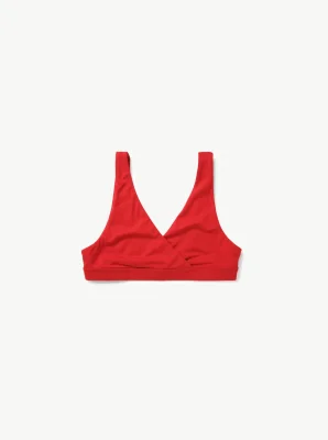 Cleo Crossover Bra Chilli