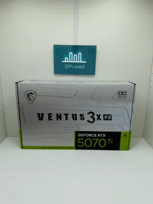 MSI Nvidia GeForce RTX 5070 Ti Ventus 3X OC (White) 16GB GDDR7 - A+