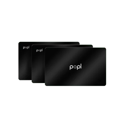 Popl Card 3-Pack | Digital Business Cards