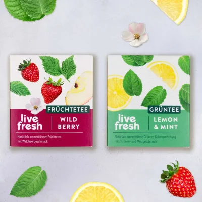 LiveFresh Tee - natürlich aromatisiert