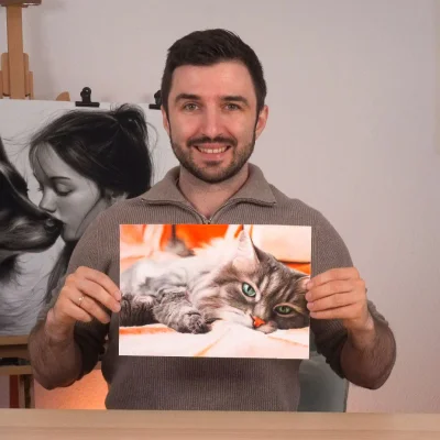 Tiere Zeichnen mit Buntstiften