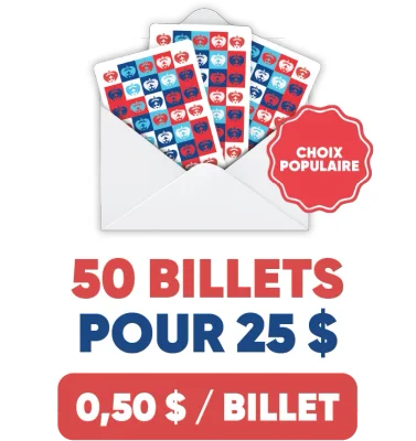 50 pour 25 $